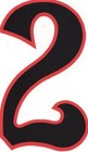 Haro Werks-style  Bmx Numbers