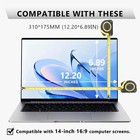 14  Laptop Tempered Glass Screen Protector For Hp  Dell  Acer  Asus  Samsung