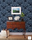 Helmsie For Hygee   West Piedmont Wallpaper In Color Indigo