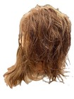 Male Mannequin Head With Beard 100  Human Hair Haircut Training Head Red Hair