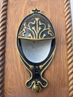 Antique unique Railroad Cast Iron Porcelain Sconce Light Fixture Box Pullman