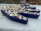 La Mano Handpainted Wood Hand Milagros 3d Mexican 6 5x4 5 Perpetuo Socorro S53
