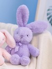 Purple Bunny Rabbit Plush Toy 10  Stuffed Animal Toddler Doll Gift For Kids
