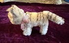 Vintage 4    Steiff Tabby Mohair Stuffed Animal Cat With Id Tags Germany  6032