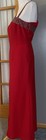 Aspeed Hand Beaded Formal Gown Xl Red Chiffon Rhinestones Prom Pageant Holiday