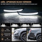 4x Dynamic White Led Side Marker Lights Front   Rear For 2015-2023 Chrysler 300
