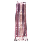 Antique Indonesian Ikat Textile Hand Woven Moth Tapestry
