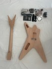 Diy Electric Guitar Kit Dimebag Ml Style Mahogany Body Rosewood Fretboard Maple