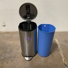 Simplehuman 30l Round Step Trash Can Cw1810 Brushed Stainless Steel