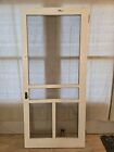 Vintage Wood  Screen Door 1920s