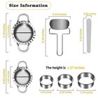 Dumpling Press Mold Set And Cutter Dumpling Skin Maker Stuffing Spoon Flour Ring