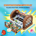 Spongebob Krusty Krab Restaurant W  Patrick Mr  Krabs Squidward Building Blocks