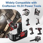 2pack For Craftsman 19 2 Volt 11375 Battery C3 Diehard 130279005 11376 130279003