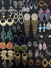 Vintage To New Jewelry Earrings Set Collectible Lot Of 35  Combi Shipping