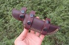 Knife Leather Sheath Vertical Nd  Horizontal Carry For 4 To 5 Inch Fixed Blade