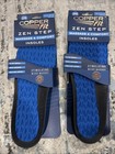 2 X  New Copper Fit Zen Step Massage   Comfort Insoles Men   s 8-14