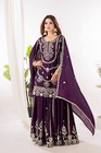 Anarkali Gown Pakistani Salwar Kameez Ready Made Suits Wedding Party Bollywood L