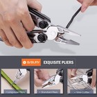 Bibury Multitool Pliers  18 In 1 Multi Tool With 18 1 Titanium  Titanium 