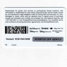 Disney Gift Card -2025 - Princess Cinderella Castle- Collectible Only - No Value