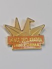 Hiroshima Peace Declaration Souvenir Lapel Pin Mayor s Annual Speech