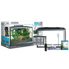 Marina 10 Gallon Glass Aquarium Kit With Led Light  Filter- Water Conditioner