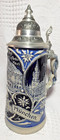 Vintage German Beer Stein Pewter Lid M  nchen Cityscape Made In Germany Vgc