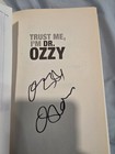 Ozzy Osbourne Signed Book Trust Me  I m Dr  Ozzy Black Sabbath