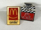 Vintage Mcdonald s Employee Lapel Pins Mixed Lot Of 11