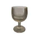 Vintage Schlitz Single Label Beer Glass  Goblet Heavy Thick