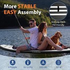 Stand Up Paddle Board  10  Inflatable Paddleboard With Bag   Sup Accessories    