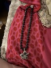Necklace  Pierced Earrings And Brooch Set Gold Tone