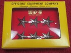 Lot Of 5 Us Marine Corps Officer Ranking Equipment Pins