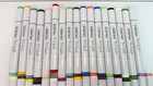 Copic Classic Markers Lot Of 35 Dual-tip Alcohol Ink Pens Artist Sketch