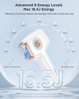 Innza Ipl Laser Hair Removal Device Permanent 999 999 Flashes Permanent Epilator