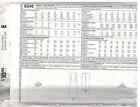8246 Mccalls Sewing Pattern Misses Lida Baday Semi Fitted Lined Dress Uncut Oop