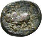 Galatia  Pessinos  Ae  16mm  3 7 G   64-41 Bc   Draped Bust Of M  n  Lot A3626