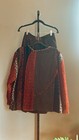 Vintage Artisan Patchwork Sweater   Skirt Set   Boho Mixed Textiles   Size M
