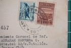1941 Mexico Registered Military Cover Los Mochis To Juarez W  Official Seal