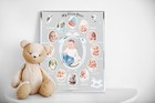 Baby   s My First Year Picture Frame  Monthly Milestone Photo Collage  12 Month   