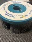 Weiler 4  Nylox Disc Brush  040 80sc 7 8  Arbor Hole Item 85993 New