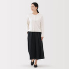 Muji Womens Double Weave Hakama Pants Black Fedex