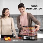 8 Trays Food Dehydrator Machine Fruit Dryer Beef Meat 400w Timer   Temp  Control