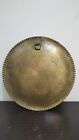 Vintage Arabic Middle Eastern Bronze Brass Plate Engraved