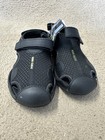 Body Glove Boys Black Poseidon Water Slingback Sandals Shoes Size 13y New