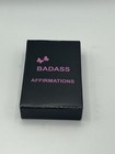Bad Ass Affirmations Cards Daily Positivity Great Gift For Her Self Care B100