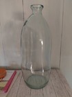 Antique Hand Blown Aqua Glass Storage Bottle Pantry Utility Jar C1900 15 