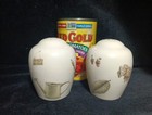 Pfaltzgraff Naturewood Salt And Pepper Shaker Set Garden Theme 3 25 h