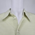 Vintage 1970s Rawe Rheda Light Green Wide Collar European Dress Shirt  xxxl 