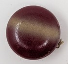 Vintage Genuine Duncan Yo-yo Tops Tournament Red Maroon Stripe Wooden