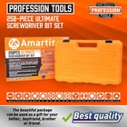 Gunsmith Screwdriver Set Wheeler Gunsmithing Firearm Tools Kit 258  Bits Pro New
